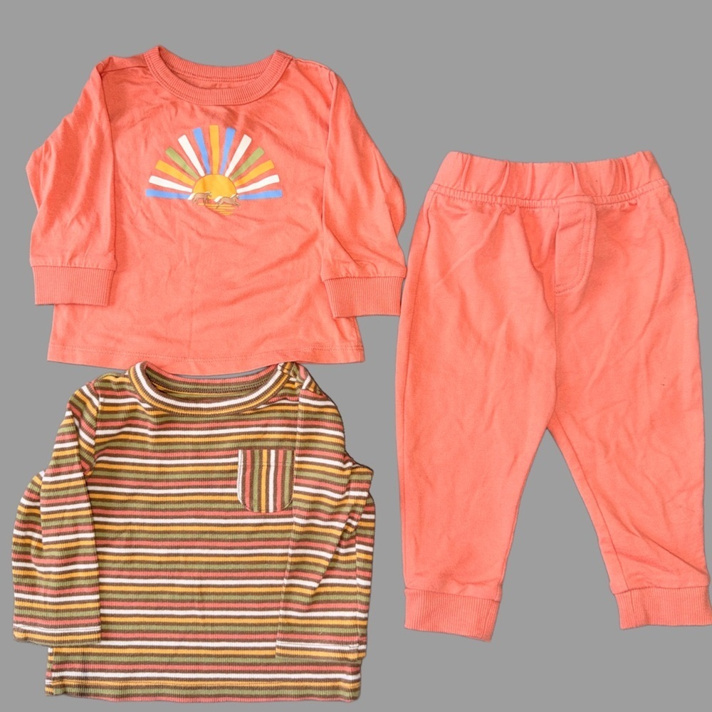 First Impressions Toddler Outfit Bundle | 5 Pieces | 6-9M | Like New | Mix/Match